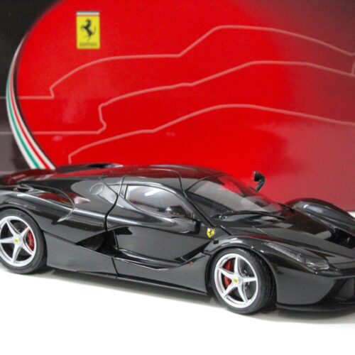 1:18 BBR Ferrari LaFerrari black Daytona metallic FULL OPENING