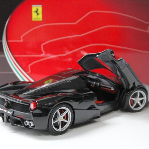 1:18 BBR Ferrari LaFerrari black Daytona metallic FULL OPENING
