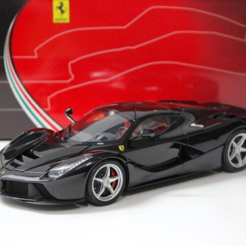 1:18 BBR Ferrari LaFerrari black Daytona metallic FULL OPENING