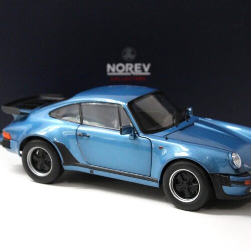 1:18 Norev Porsche 911 Turbo 3.3 Coupe 1977 enzian blue metallic
