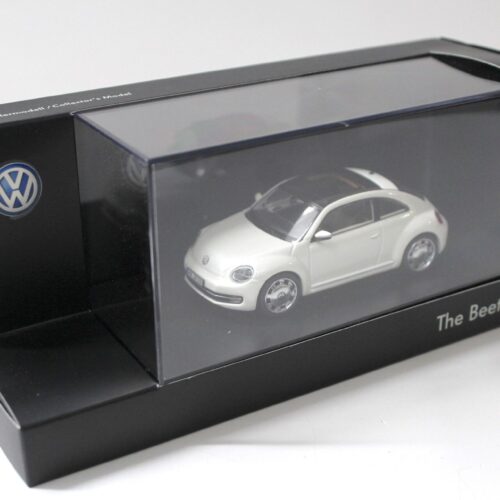 1:43 Schuco VW Beetle "The Beetle" 2012 white DEALER VERSION