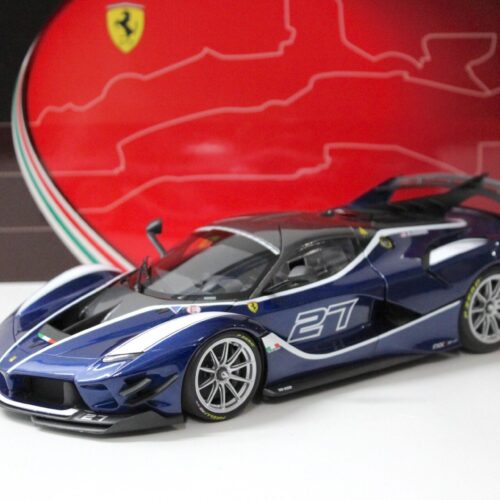 1:18 BBR Ferrari FXXK EVO Blue Tour de France Car #27