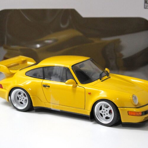 1:18 Solido Porsche 911 (964) Carrera RS 3.8 Coupe yellow 1990