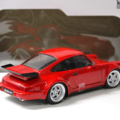 1:18 Solido Porsche 911 (964) Turbo 3.6 Coupe red 1990