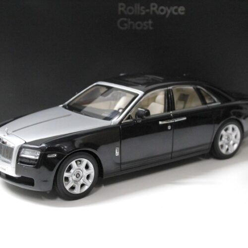 1:18 Kyosho Rolls Royce Ghost Darkest Tungsten/ silver - Image 1