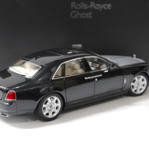 1:18 Kyosho Rolls Royce Ghost Darkest Tungsten/ silver - Image 3