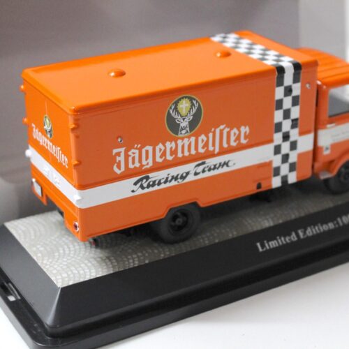 1:43 Premium ClassiXXs Mercedes LP 608 Jägermeister-Racing Team orange - Image 2