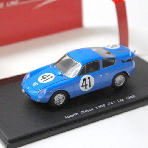 1:43 Spark Abarth Simca 1300 #41 Le Mans LM 1962 blue