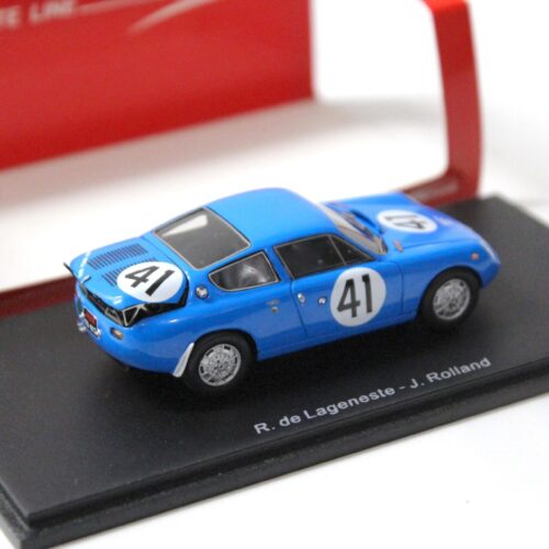 1:43 Spark Abarth Simca 1300 #41 Le Mans LM 1962 blue
