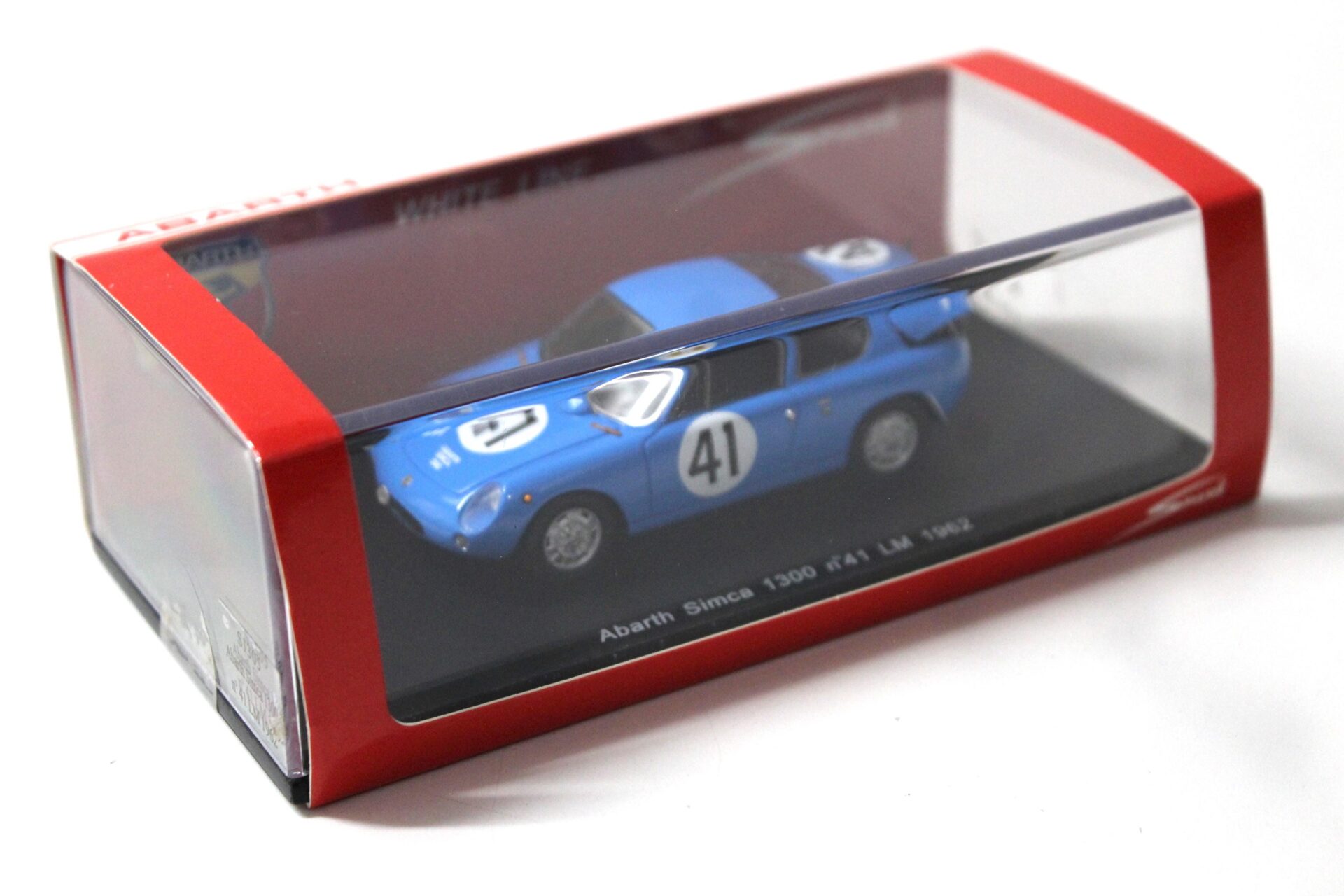 1:43 Spark Abarth Simca 1300 #41 Le Mans LM 1962 blue