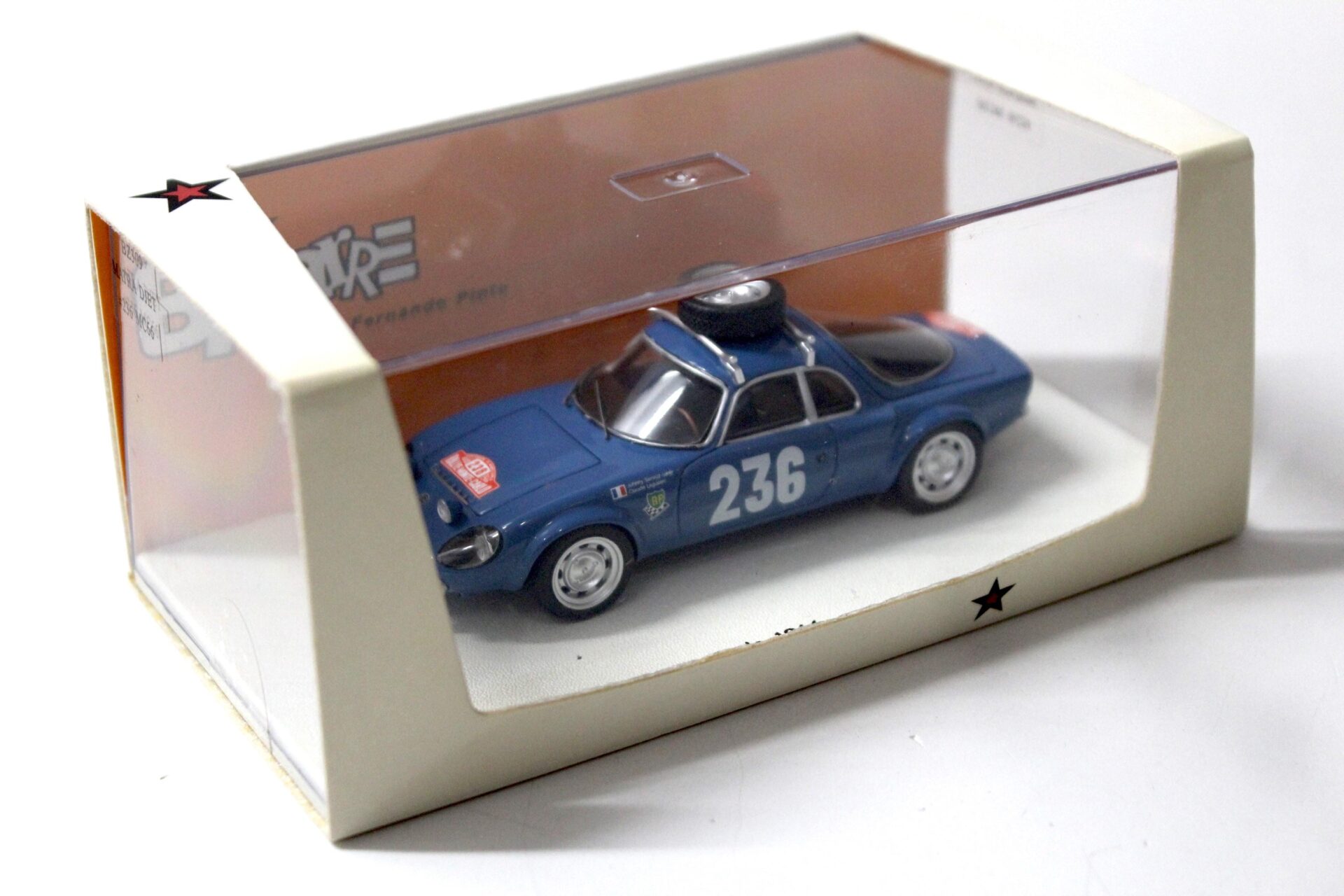 1:43 Spark Bizarre Matra DJET 5S Rally Monte Carlo 1966 blue #236