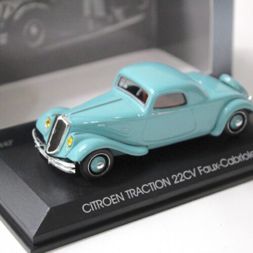 1:43 Norev Citroen Traction 22CV Faux-Coupe 1934 blue