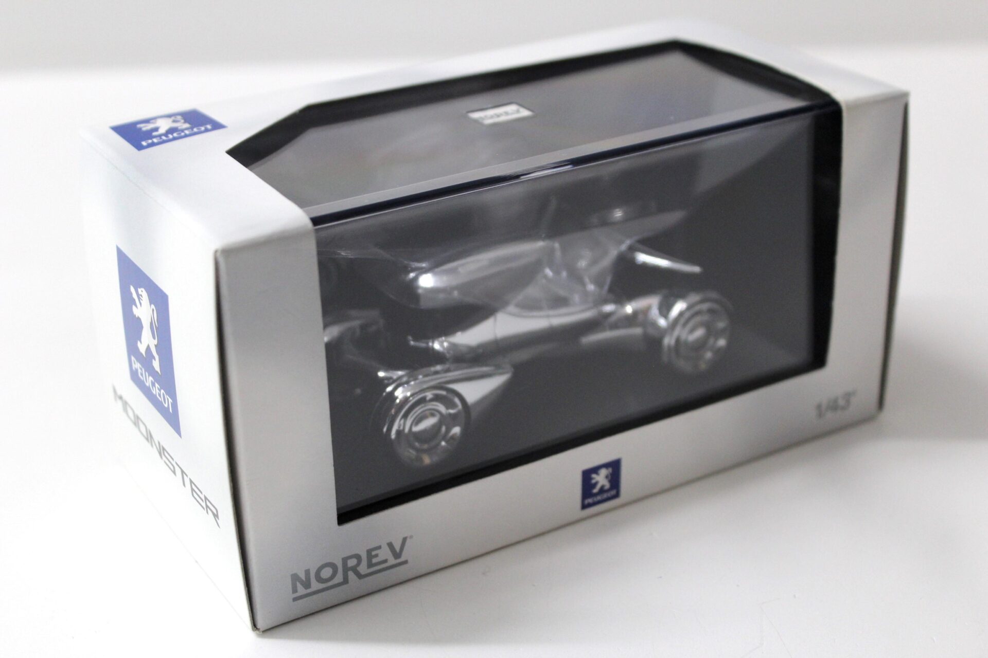 1:43 Norev Peugeot Monster Concept Car Frankfurt 2001 Chrom