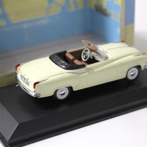 1:43 Norev Borgward Isabella Cabriolet yellow
