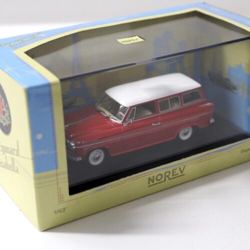 1:43 Norev Borgward Isabella Combi Kombi red/ white roof