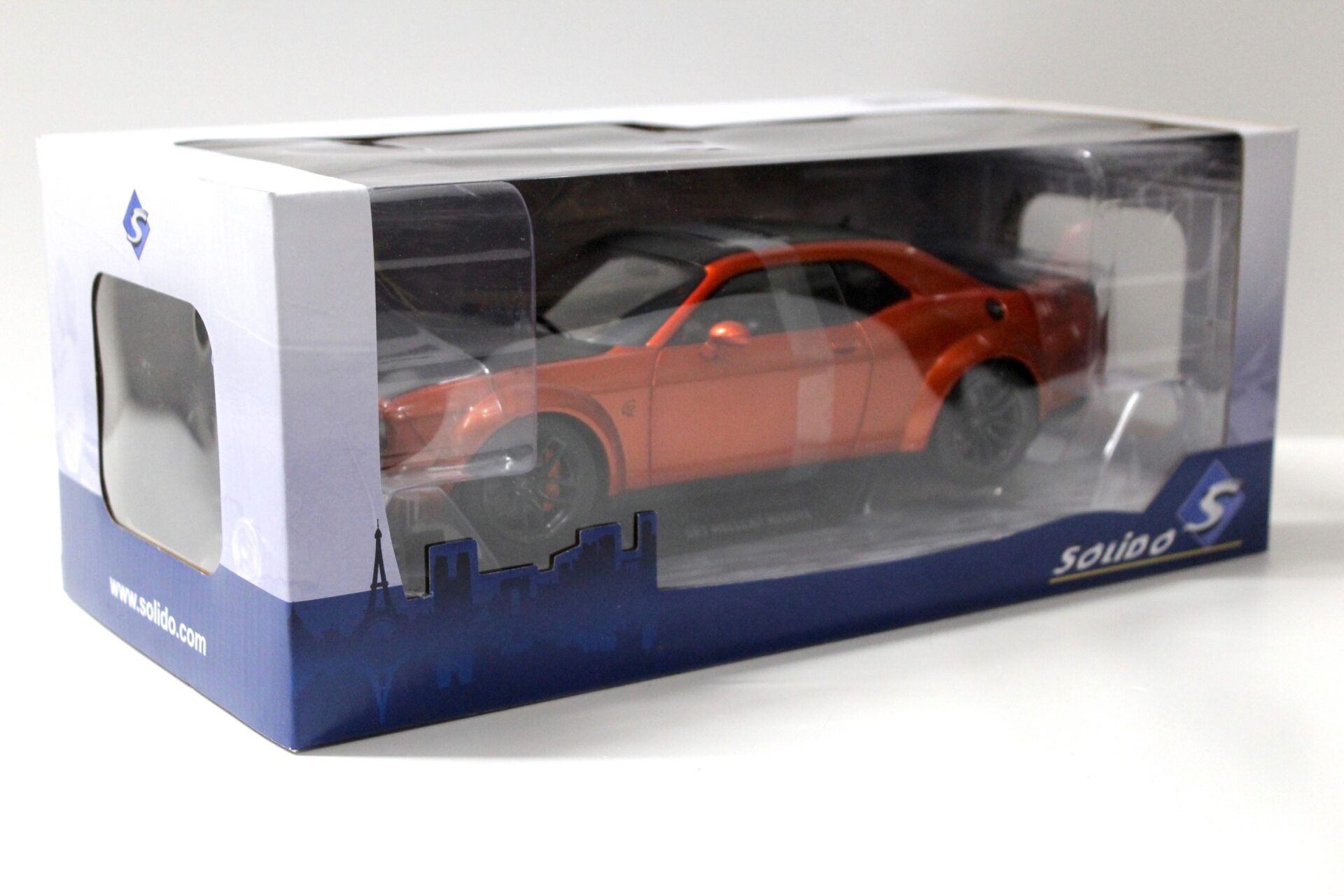 1:18 Solido Dodge Challenger SRT Hellcat Redeye Widebody orange/ black