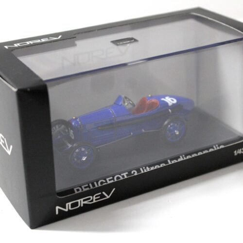 1:43 Norev Peugeot 3 liters Indianapolis #16 blue 1920 - Image 3
