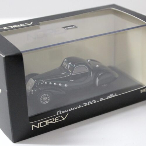 1:43 Norev Peugeot 302 DarlÂ´Mat Coupe black