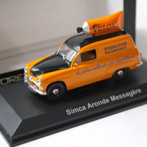 1:43 Norev Simca Aronde Messagere Kombi "VELOX" orange/ black
