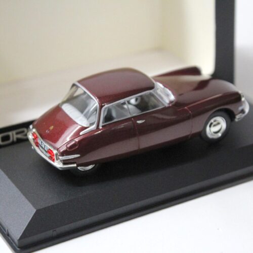1:43 Norev Citroen DS 19 Coupe RICOU dark red 1959