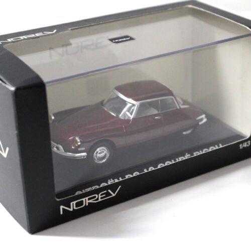 1:43 Norev Citroen DS 19 Coupe RICOU dark red 1959