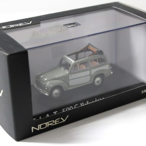 1:43 Norev Fiat 500C Belvedere green/ grey