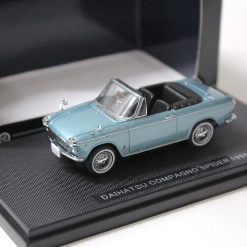 1:43 Ebbro Daihatsu Compagno Spider 1965 blue metallic
