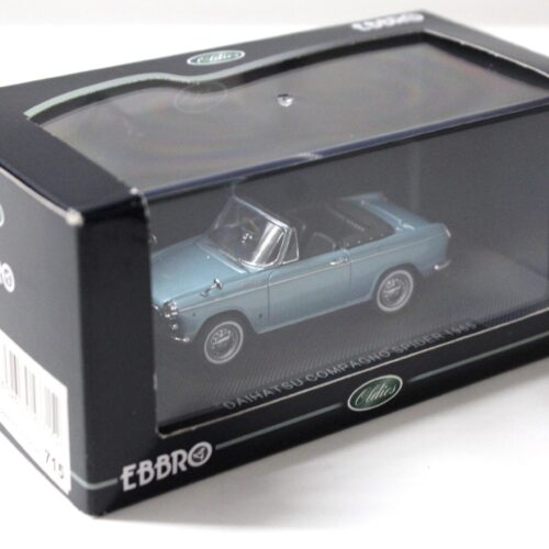 1:43 Ebbro Daihatsu Compagno Spider 1965 blue metallic