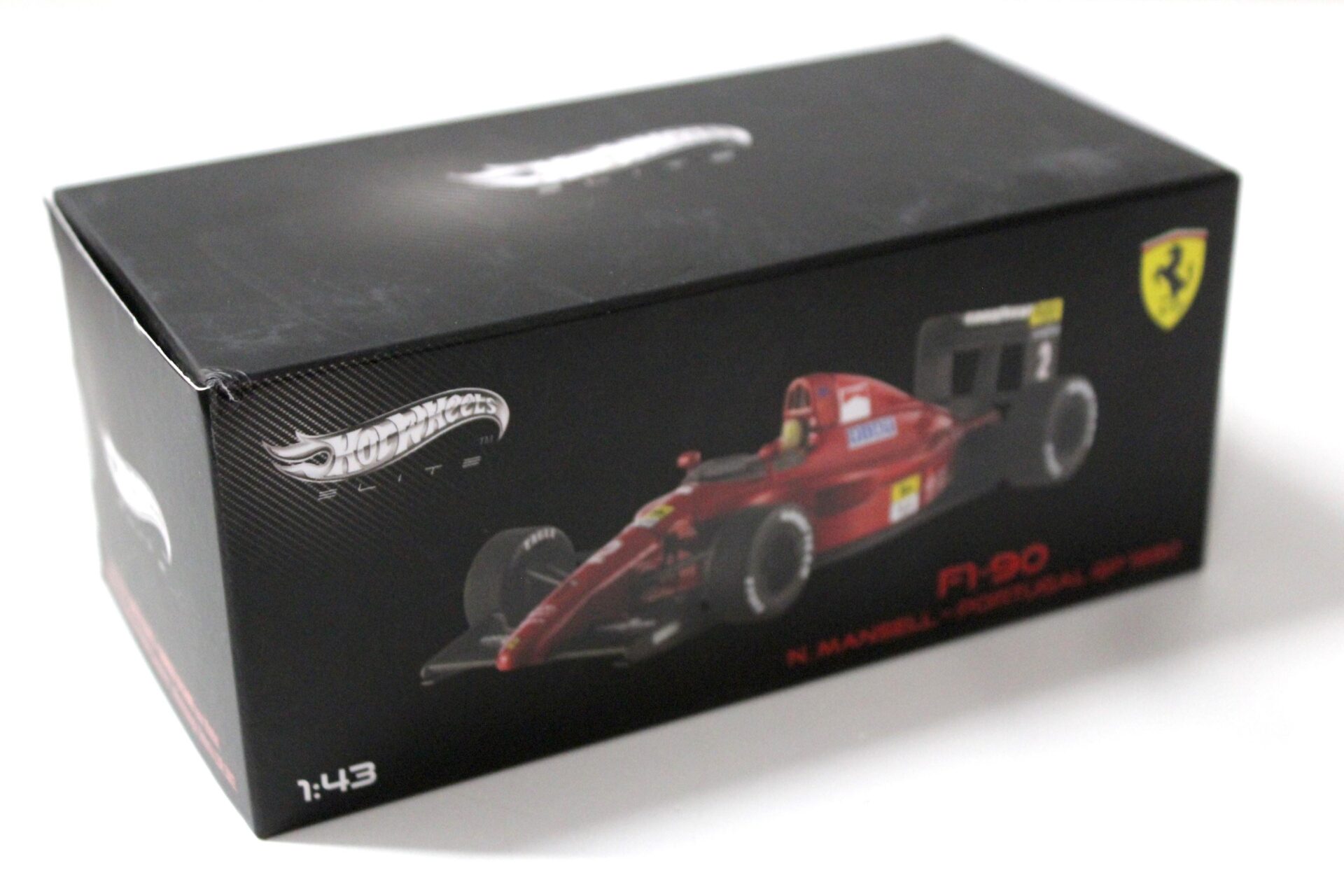 1:43 Hot Wheels Elite Ferrari F1-90 Nigel Mansell Portugal GP 1990