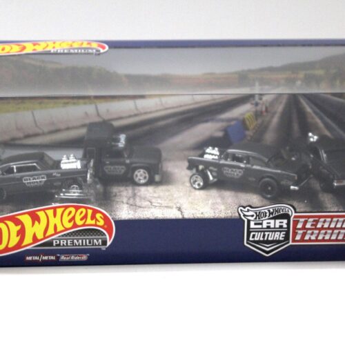 1:64 Hot Wheels Premium Set 2020 Black Hole Gasser Real Riders 3x Cars + Retro Rig