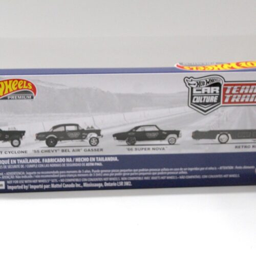 1:64 Hot Wheels Premium Set 2020 Black Hole Gasser Real Riders 3x Cars + Retro Rig