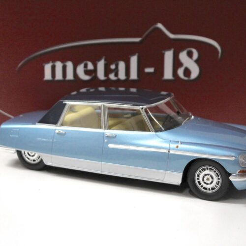 1:18 Norev Metal 18 Citroen DS 21 Chapron LOrraine 1969 light blue