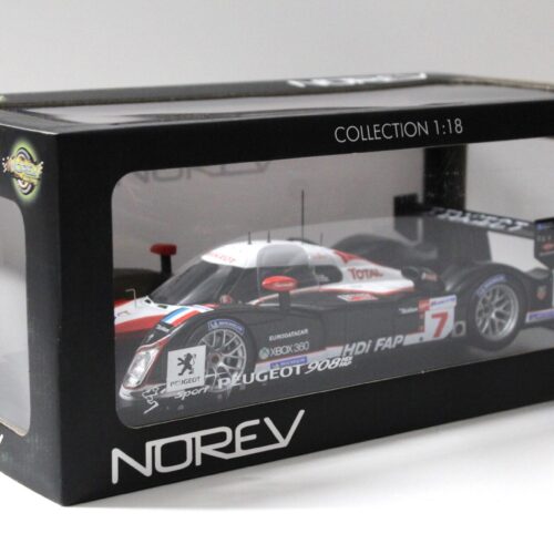 1:18 Norev Peugeot 908 HDi FAP Le Mans LM 2008 Total #7