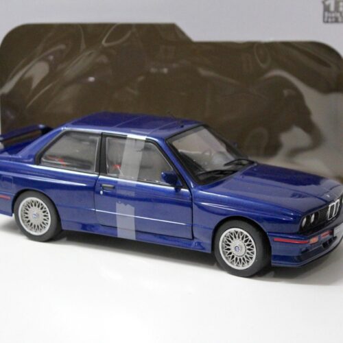 1:18 Solido BMW M3 (E30) Coupe Mauritius blue 1990