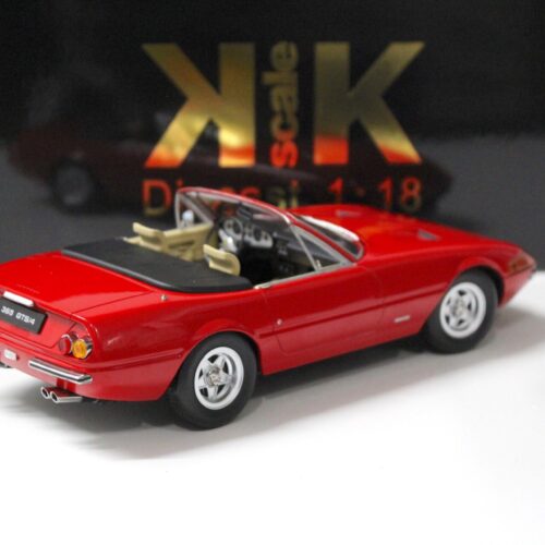 1:18 KK-Scale Ferrari 365 GTS/4 Daytona Cabriolet 2.Series 1971 red