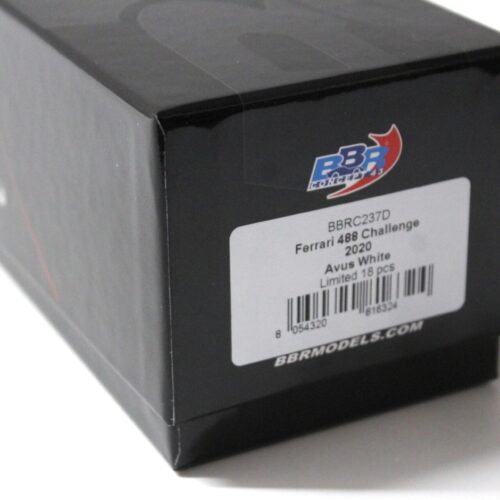 1:43 BBR Ferrari 488 Challenge EVO 2020 Avus white Limited 18 pcs.