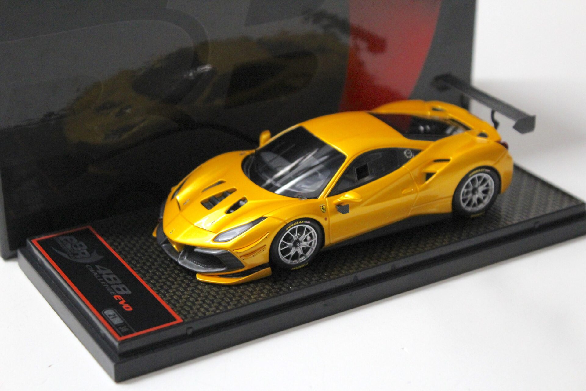1:43 BBR Ferrari 488 Challenge EVO 2020 Giallo Tristrato Limited 36 pcs.