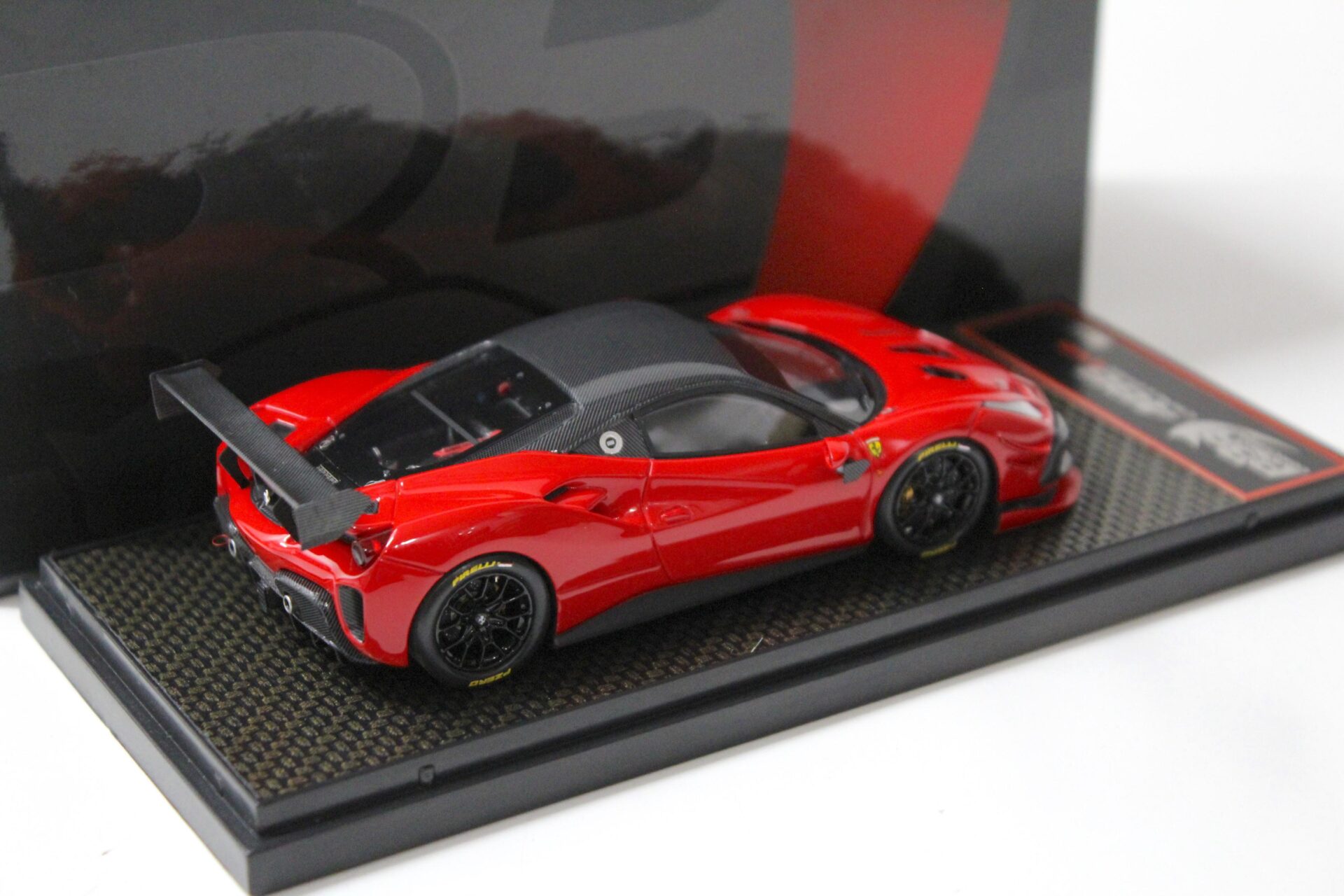 1:43 BBR Ferrari 488 Challenge EVO 2020 Rosso Corsa 322/ Carbon roof Limited 28 pcs.
