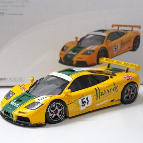 1:18 True Scale TSM 1995 McLaren F1 GTR Le Mans 24h #51 Mach One Racing Harrods