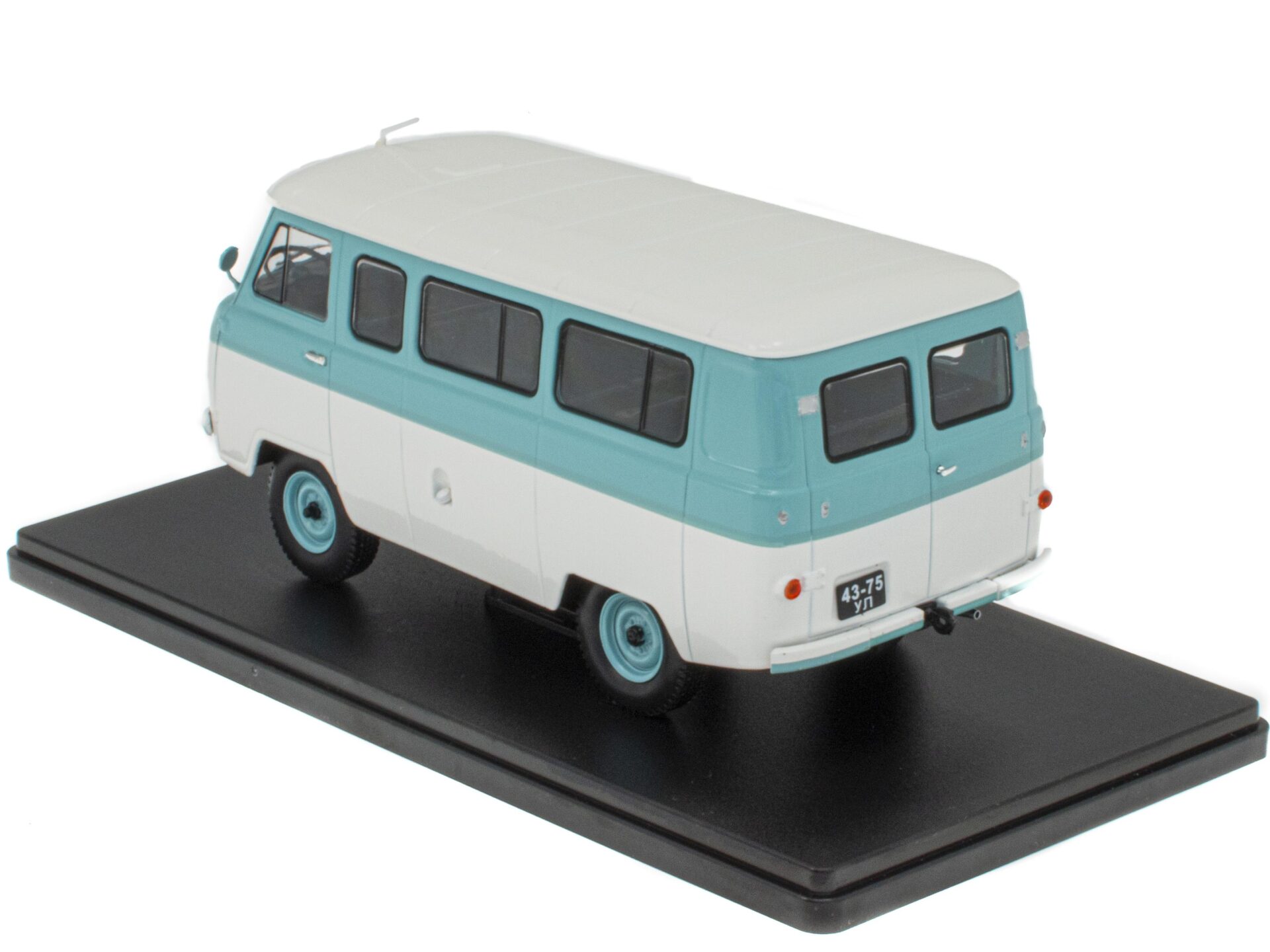 1:24 Hachette East Legendary UAZ-452V Bus Van blue/ white 1965