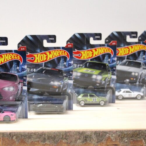 1:64 Hot Wheels Automotive Themed Set 5 pcs. VW, Ford, Nissan, Honda, Toyota - Image 2