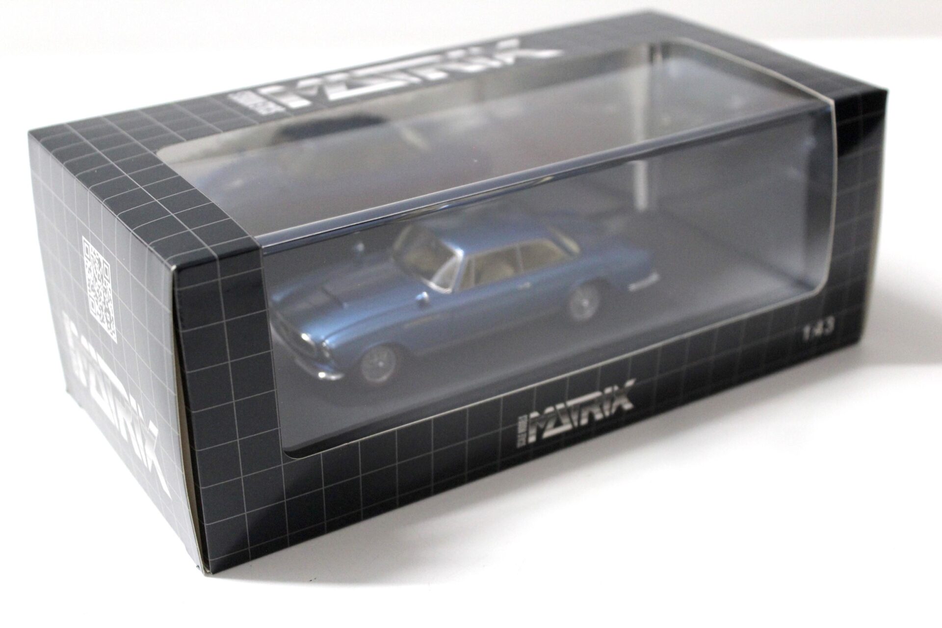 1:43 Matrix Alvis Super 3-Litre Graber Coupe 1967 blue metallic