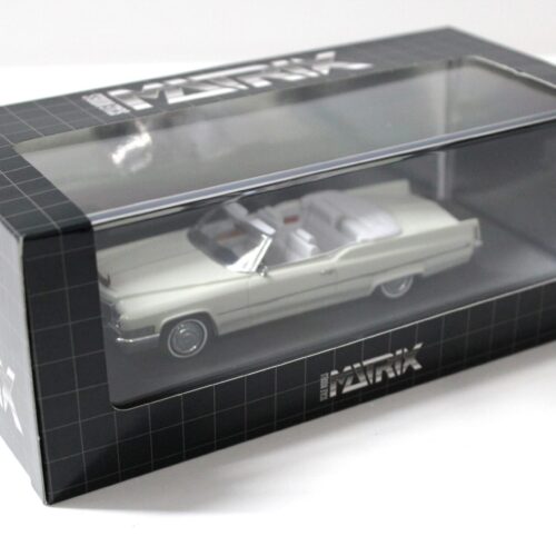 1:43 Matrix 1970 Cadillac DeVille Convertible JDH ivory white
