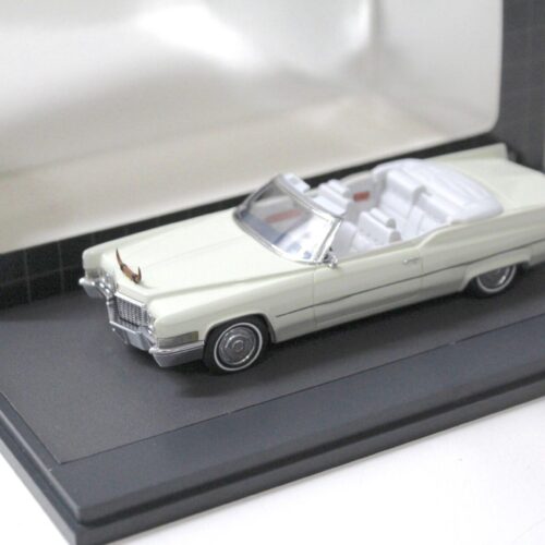 1:43 Matrix 1970 Cadillac DeVille Convertible JDH ivory white