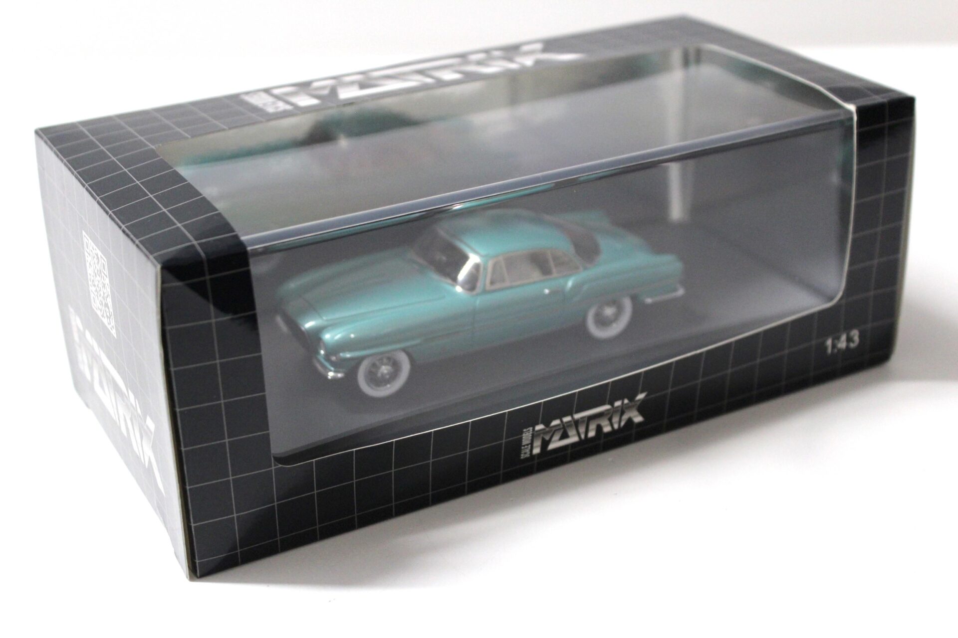 1:43 Matrix 1954 Plymouth Explorer Ghia Coupe green metallic