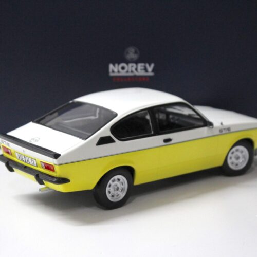 1:18 Norev Opel Kadett GT/E C-Coupe 1977 white/ yellow