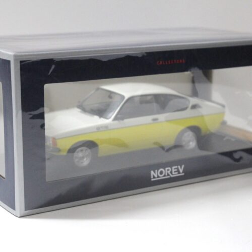 1:18 Norev Opel Kadett GT/E C-Coupe 1977 white/ yellow