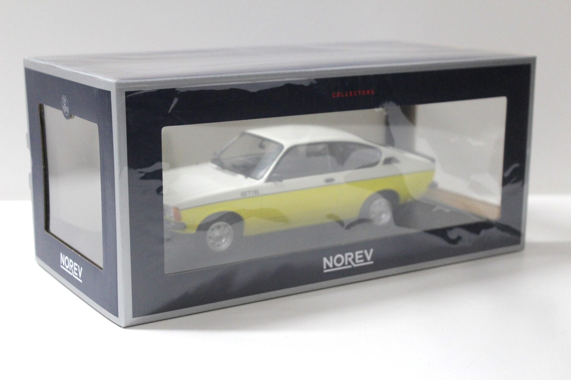 1:18 Norev Opel Kadett GT/E C-Coupe 1977 white/ yellow