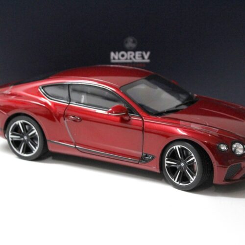 1:18 Norev Bentley Continental GT Coupe 2018 Candy red - Image 2