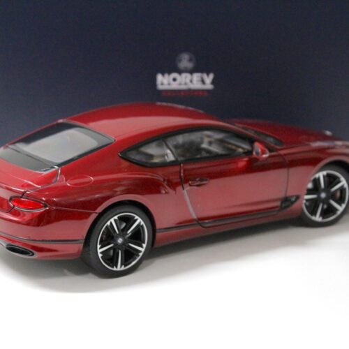 1:18 Norev Bentley Continental GT Coupe 2018 Candy red - Image 3